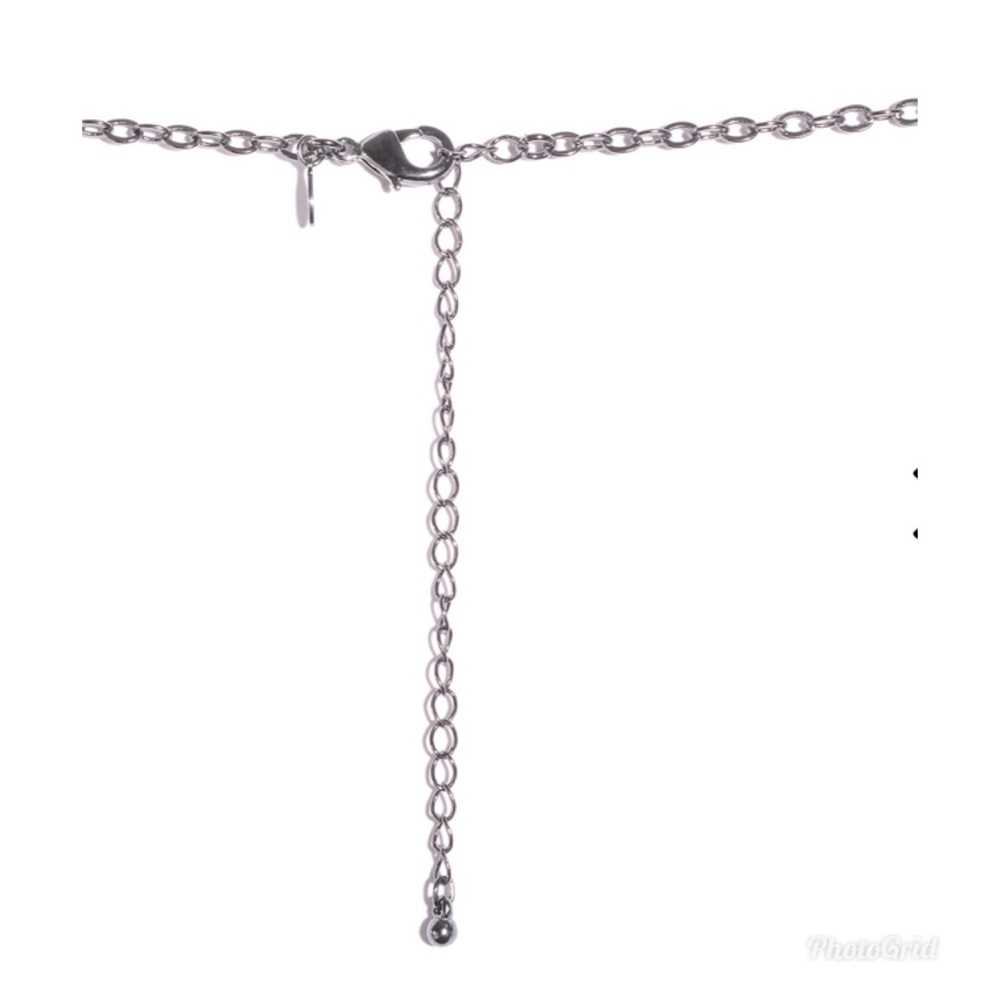 Simulated Silver Sapphire, Austrian Crystal - Picture 3 of 5
